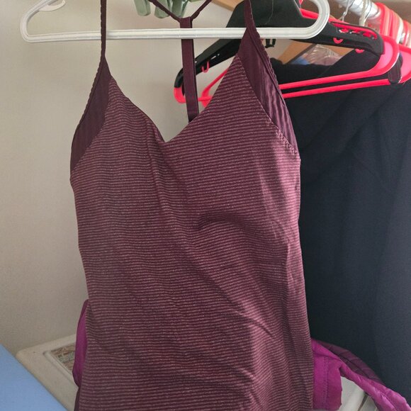 lululemon athletica Tops - lululemon Burgundy tank top